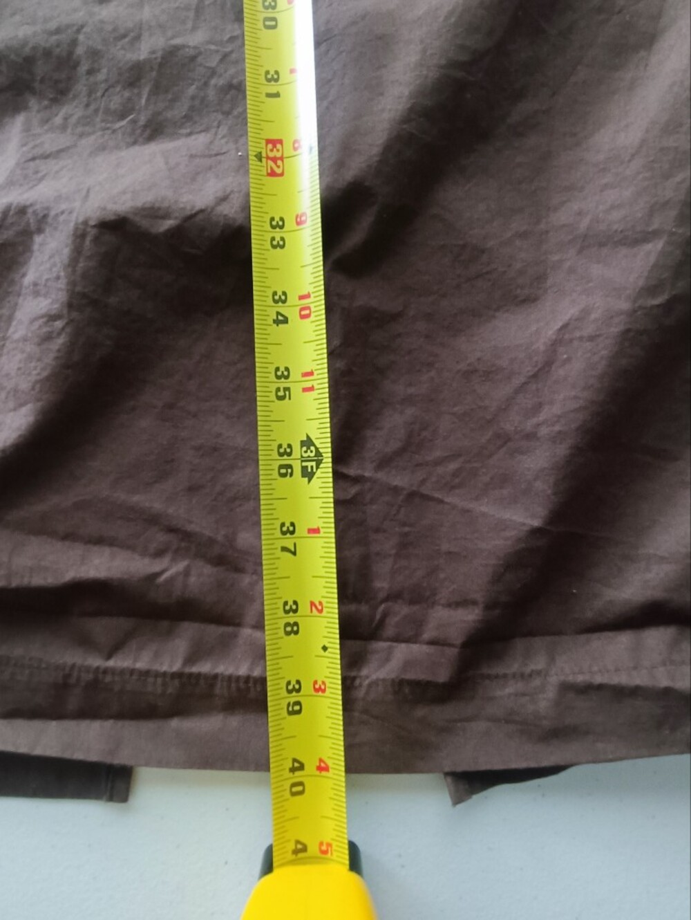 Frankie Los Angeles Upcycled Parachute Maxi Skirt in Earthy Brown Cotton Size S - Picture 14 of 16